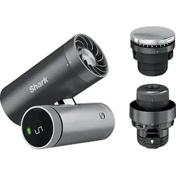 SHARK FA022EU ChillPill 3-in-1-Ventilator-, Sprühnebel- und InstaChill-System, Handventilator Karbonschwarz (15 Watt)
