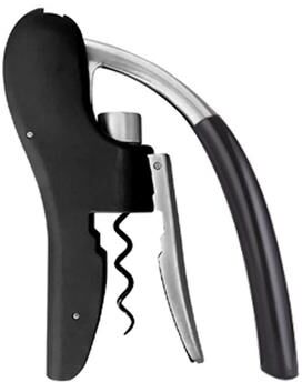 Inspire Daily Merch Premium Manual Wine Opener Corkscrew With Wooden Handle & Foil Cutter square Handle