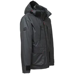 U-Power, Herren, Velojacke, Regenjacke Forex dunkelgrau 3XL, Grau