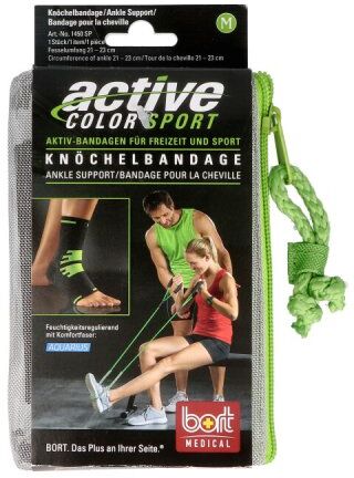 Bort Activecolor Sport Knöchelbandage M schwarz /grün