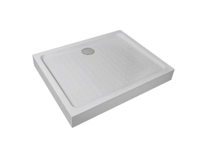 DUSCHTASSE BRAUSETASSE WEIß 80X100X12,5CM