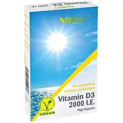 Vitamin D3 2000 I.E. Vegi Kapseln