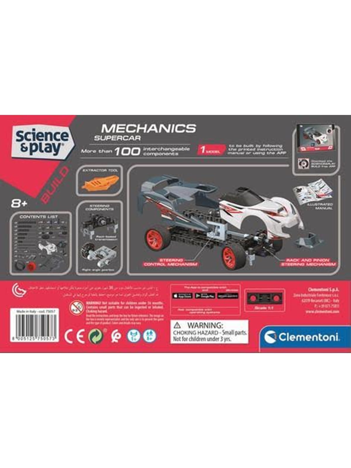 Clementoni Mechanics - Supercar