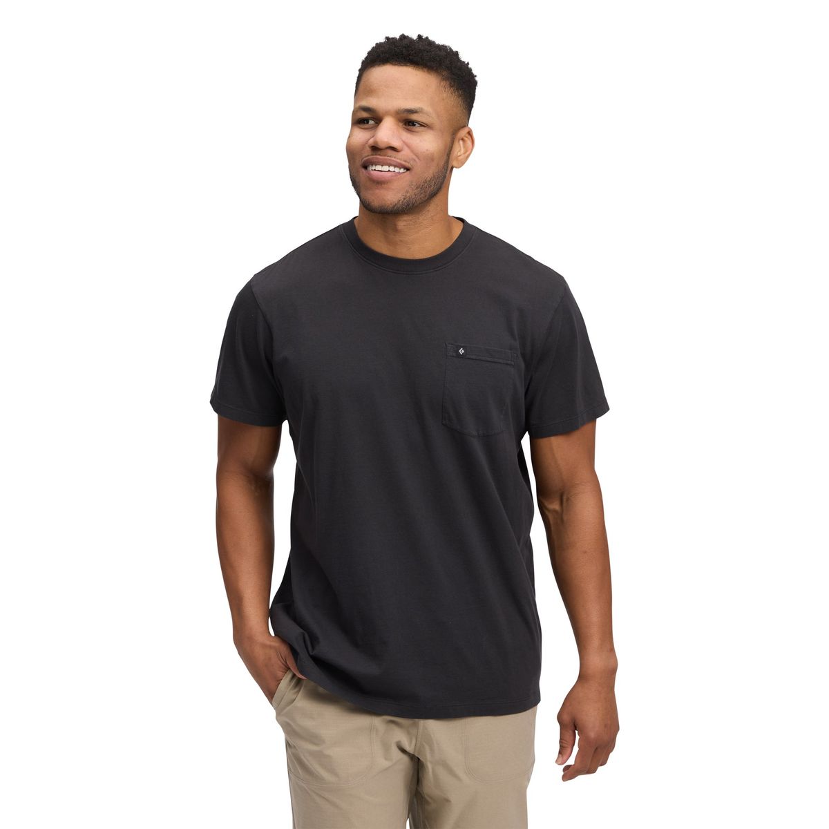 Black Diamond M Diamond Patch SS Pocket Tee black (0002) XSM AP7524850002XSM1