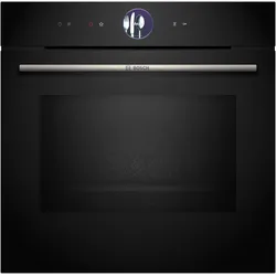 Bosch Hausgeräte Serie 8 HMG7361B1, Backofen Einbau, Schwarz