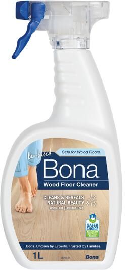 Golvrent BONA lackat/vaxat trä spray 1L