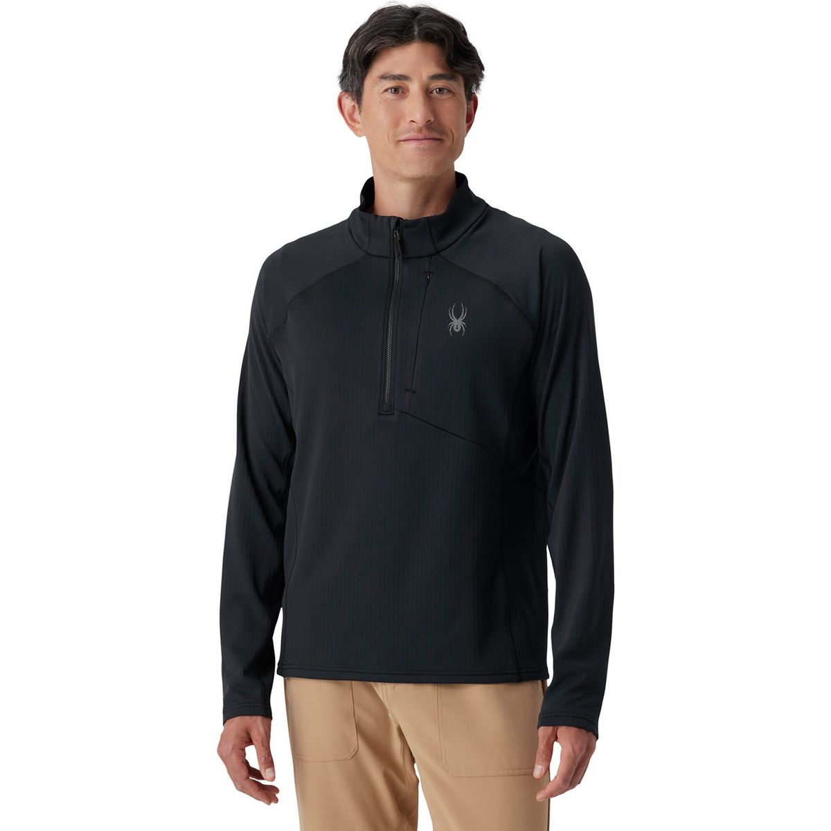 Spyder Gridweb Fleece 1/2 Zip black (BLK) M 38A483624-BLK-M