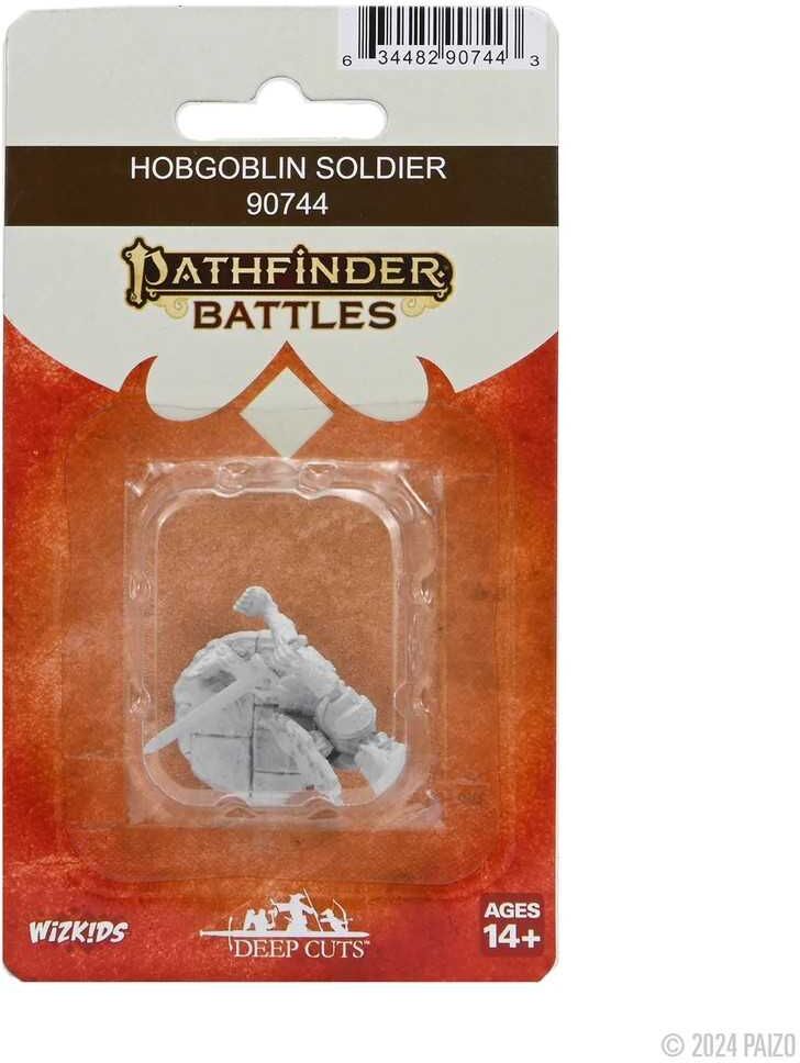 Pathfinder Battles Deep Cuts: Hobgoblin Soldier for Tabletop Role-Playing Games, Ages 12+, by Wiz Kids LLC