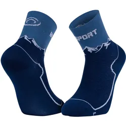 BV Sport, Unisex, Sportsocken, GR Mid (45 - 47), Blau