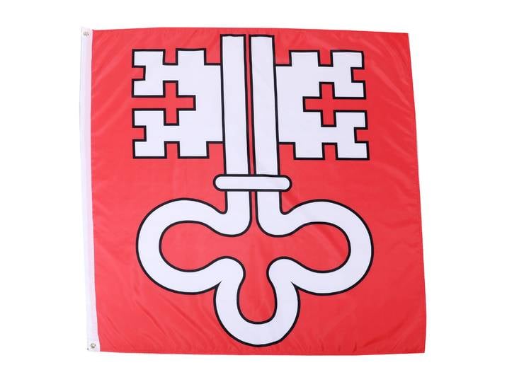 Kantonsflagge Nidwalden 120 x 120 cm