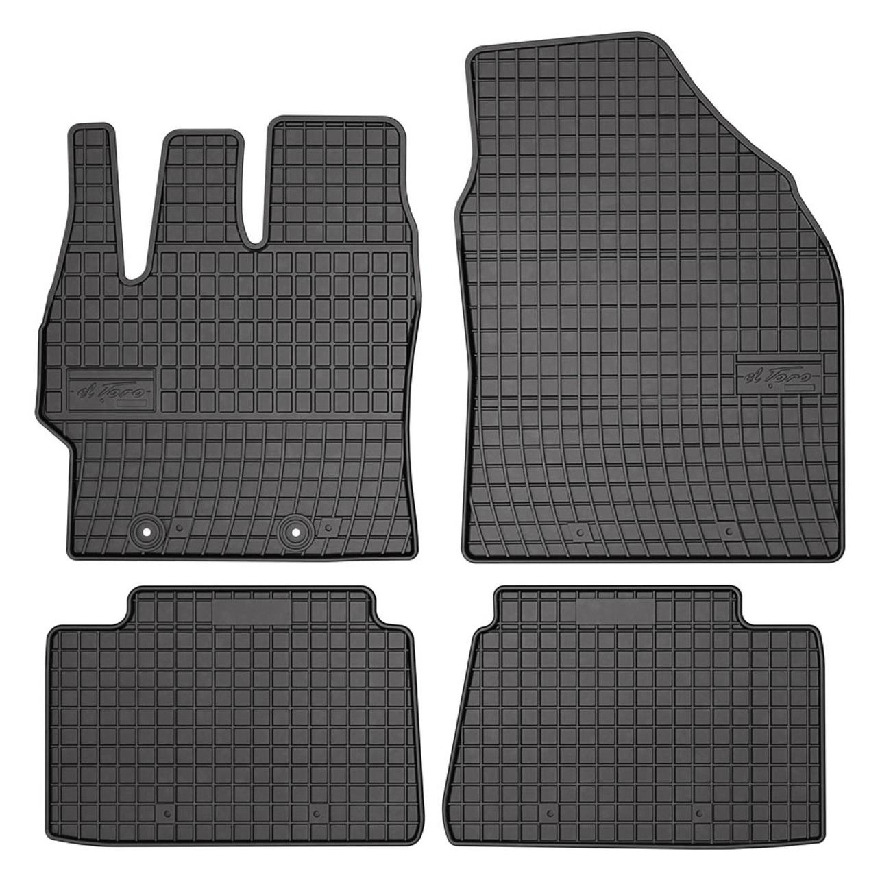 Frogum Yaris Gummifussmatten (2 Vordermatten + 2 Rückmatten) (ET411456)