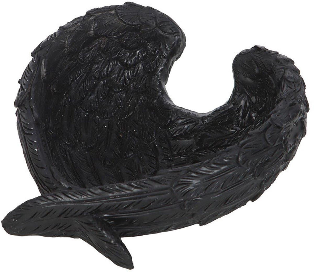 Sieradenschaaltje Ravenvleugels Something Different – Zwart – Mystieke Trinket Dish voor Sieraden