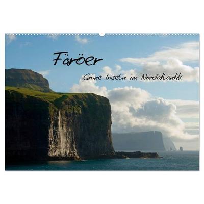 Färöer (Wandkalender 2026 DIN A2 quer), CALVENDO Monatskalender