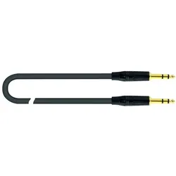 Quik Lok JUST/JS-5 Kabel: 6,3-mm-TRS-Stereo-Klinke / 6,3-mm-TRS-Stereo-Klinke, 5 m (5 m), Audiokabel