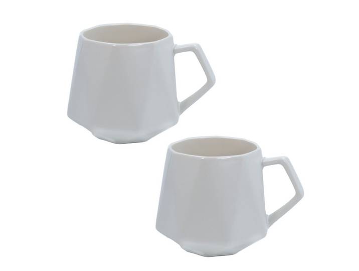 TEETASSE in Feinschliff Optik 350 ml (2-tlg.)