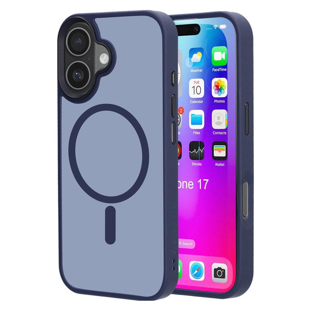 Mobiparts Hardcover Apple iPhone 17 Satin Blue (Magsafe Compatible) (Apple iPhone 17) (MP-130068)