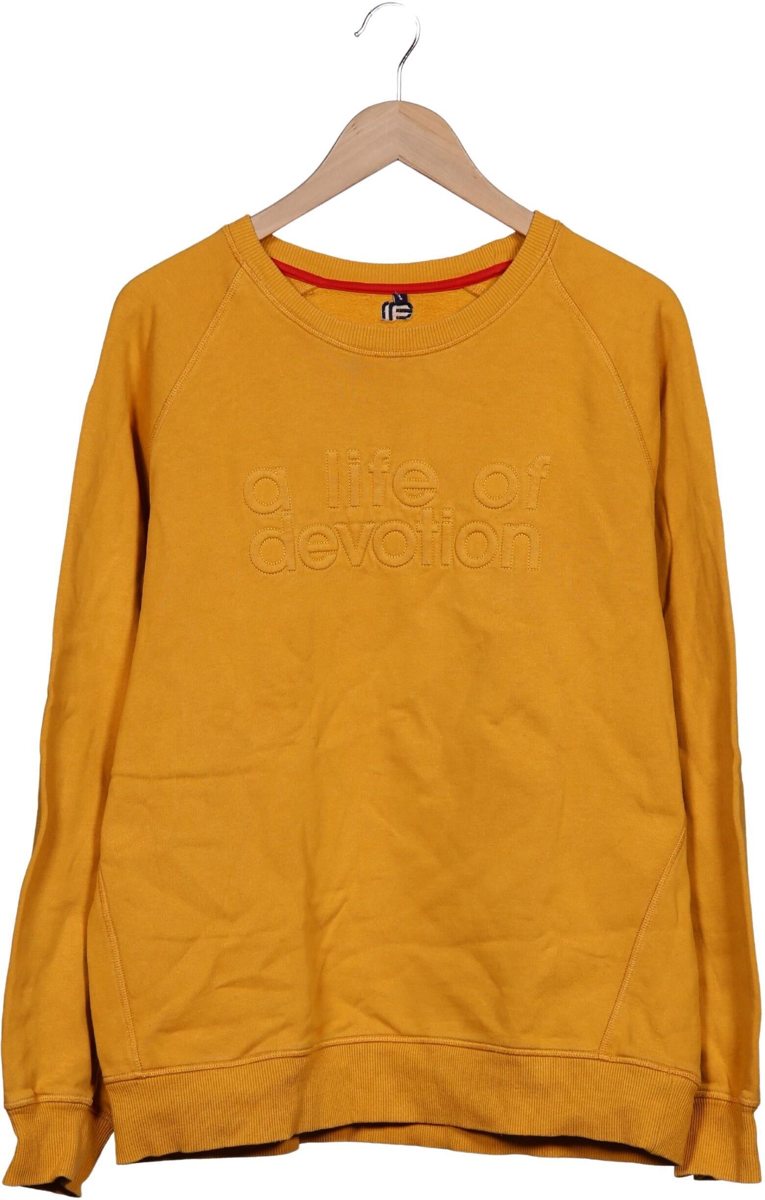 state of elevenate Herren Sweater, Gelb, Gr. L, kein / Etikett - Second Hand
