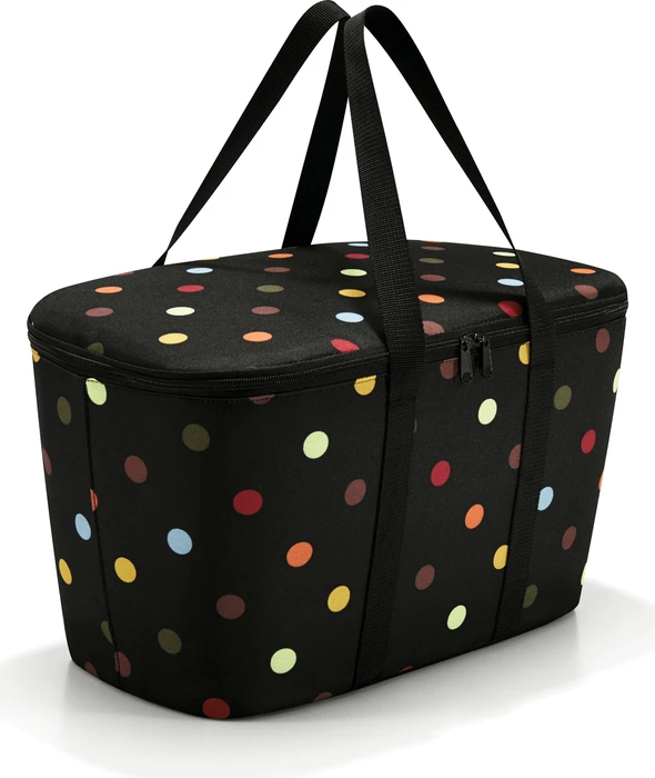 reisenthel Kühltasche coolerbag Kunstfaser schwarz/bunt bedruckt UH7009