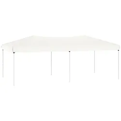 vidaXL Partyzelt Faltbar Weiß 3x6 m