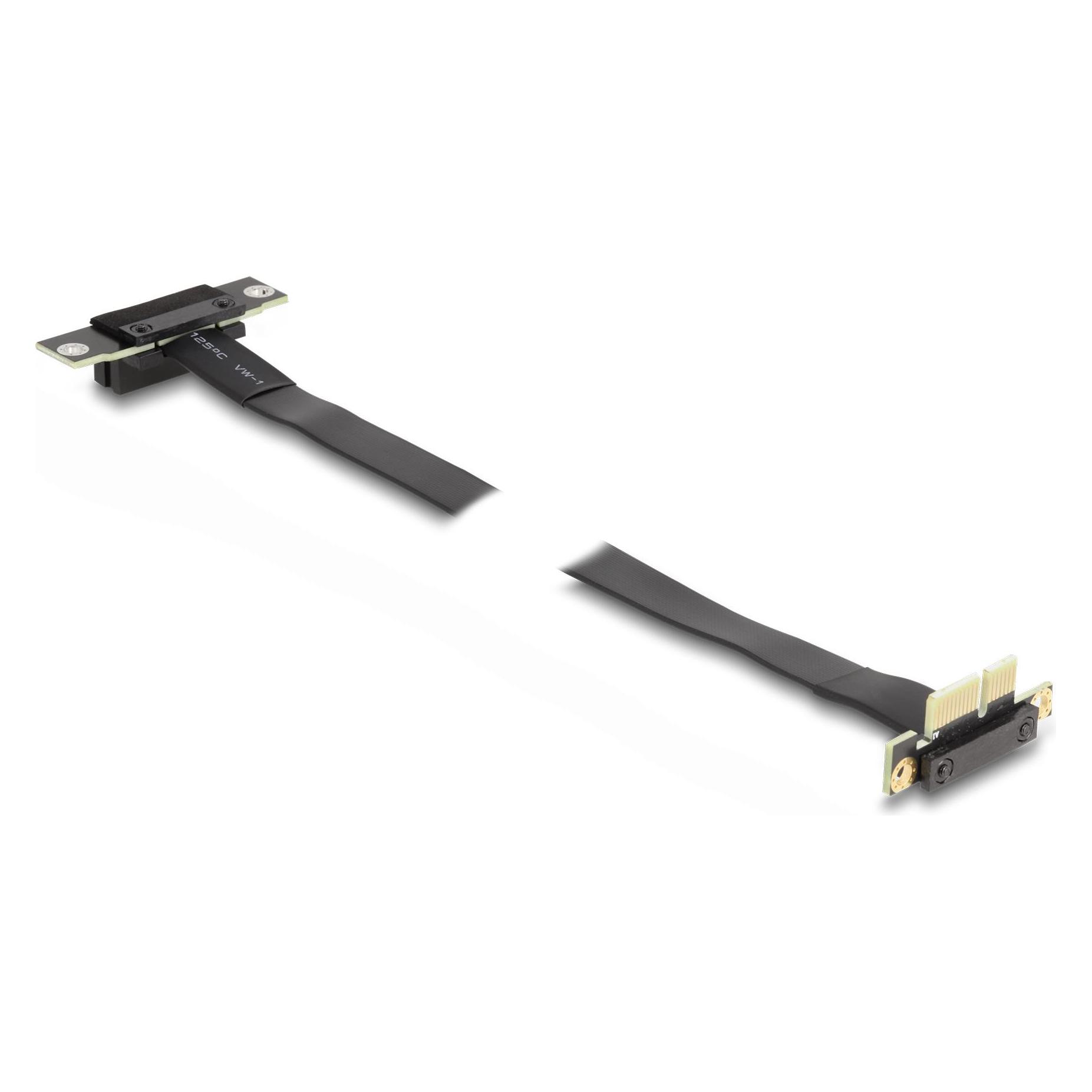 Delock Riser Karte PCI Express x1 Stecker 90° gewinkelt zu x (88043)