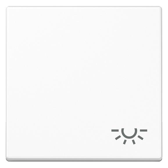 JUNG Wippe Schalter A aws glz Licht A590BFLWW (A590BFLWW)