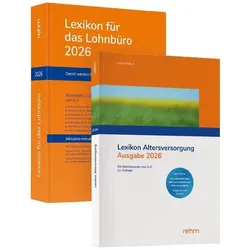 BuchpaketLexikonfürdasLohnbüroundLexikonAltersversorgung2026, Fachbücher von Jürgen Plenker, Ralf Fath, Heinz-Willi Schaffhausen, Wolfgang Schönfeld, Christian Urbitsch