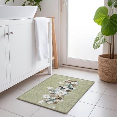 Addison Rugs Machine Washable Indoor/ Outdoor Christmas Present Chantille Rug