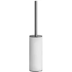 Gessi316 Stand-WC-Bürstengarnitur, 54743707, Farbe: Metall Schwarz gebürstet PVD