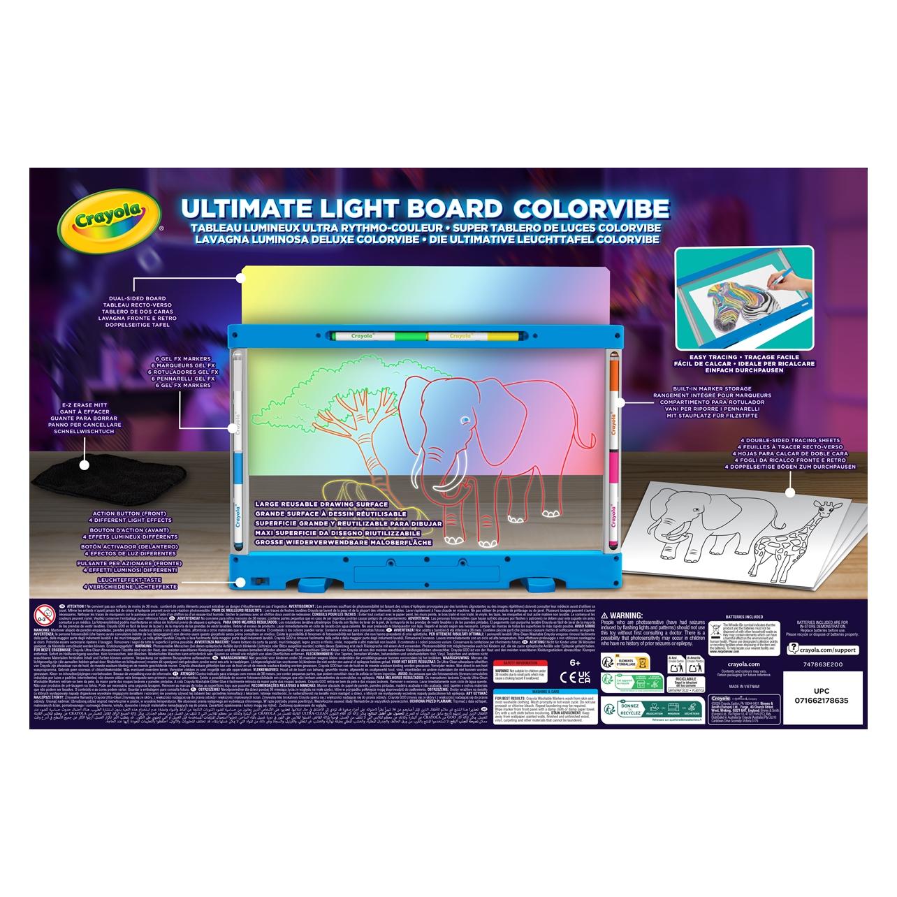 Crayola Ultimative Leuchttafel Colorvibe (C74-7863)
