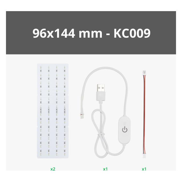 Bambu Lab - Hardware Kit - Lithophane LED Backlight Board Kit - 2pcs (Zubehör) (B-KC009)