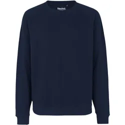 Neutral Unisex Bio Raglan Sweater Sweatshirt O63001 navy 4XL