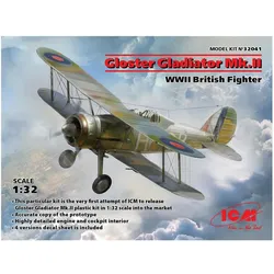 ICM Gloster Gladiator Mk.II, WWII British Fighter