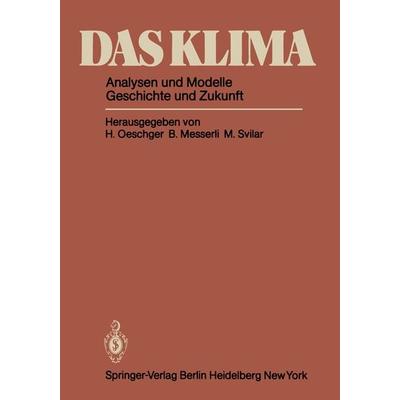 Das Klima, Taschenbuch von , Springer Berlin, 978-3-540-10356-1