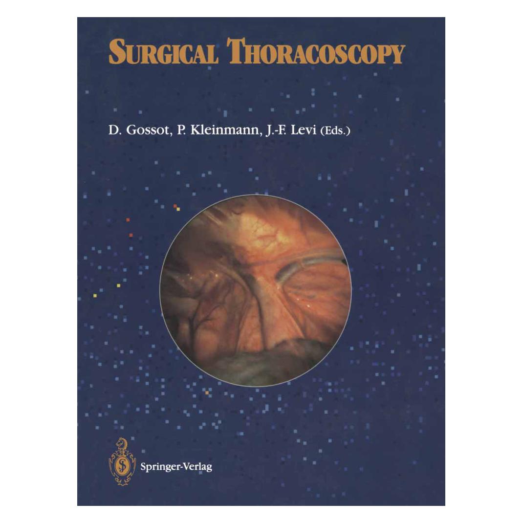 Springer Surgical thoracoscopy (Englisch, Softcover, A. WAKABAYASHI) (55531377)