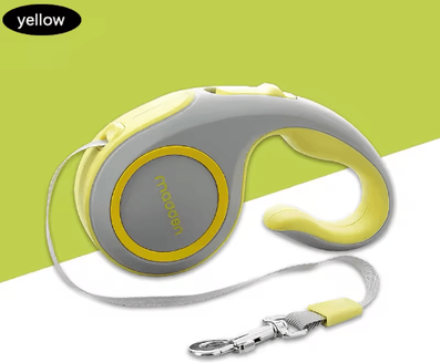Inspire Picks Automatic Retractable Dog Leash For Small & Medium Pets 3M 5M Telescopic Walking Lead yellow 5m