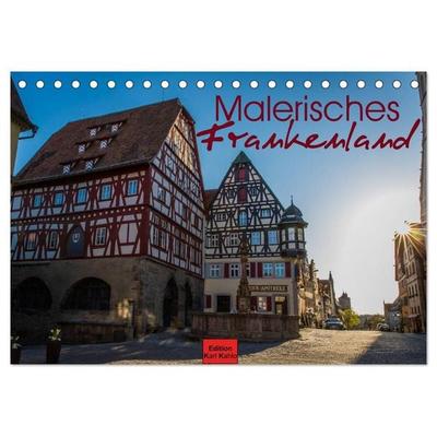 Malerisches Frankenland (Tischkalender 2027 DIN A5 quer), CALVENDO Monatskalender