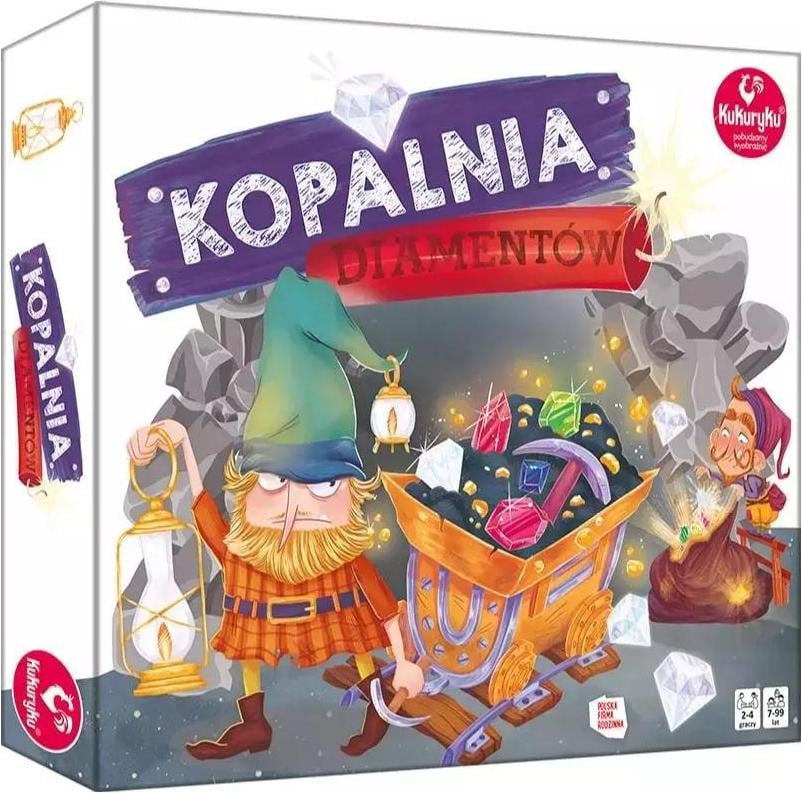 Kukuryku PL Gra Planszowa Kopalnia Diamanten 64589