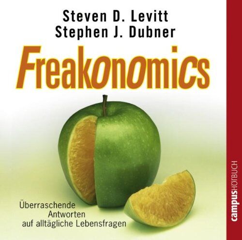Levitt, Steven D. - Freakonomics: Überraschende Antworten auf alltägliche Lebensfragen: Überraschende Antworten auf alltägliche Lebensfragen. CD - Preis vom 09.10.2026 07:28:09 h