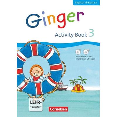 Ginger - Lehr- und Lernmaterial für den früh beginnenden Englischunterricht - Allgemeine Ausgabe - Ausgabe 2014 - 3. Schuljahr, Taschenbuch von