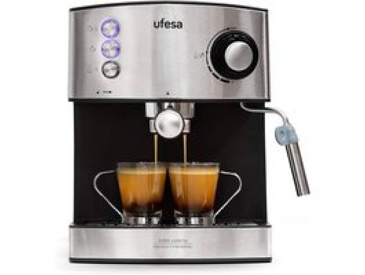 UFESA CE7240 Cafetire Expresso 850 W Rservoir dEau Amovible 16 L 20 bars Acier Inoxydable[136]