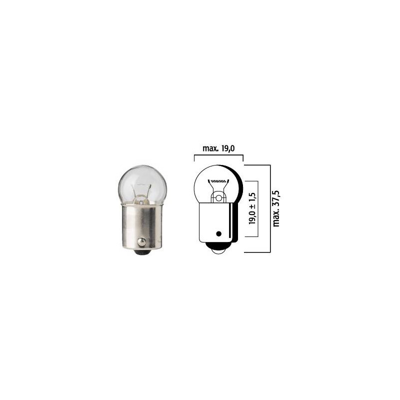 Ampoule Flosser 12V 15W BA15S