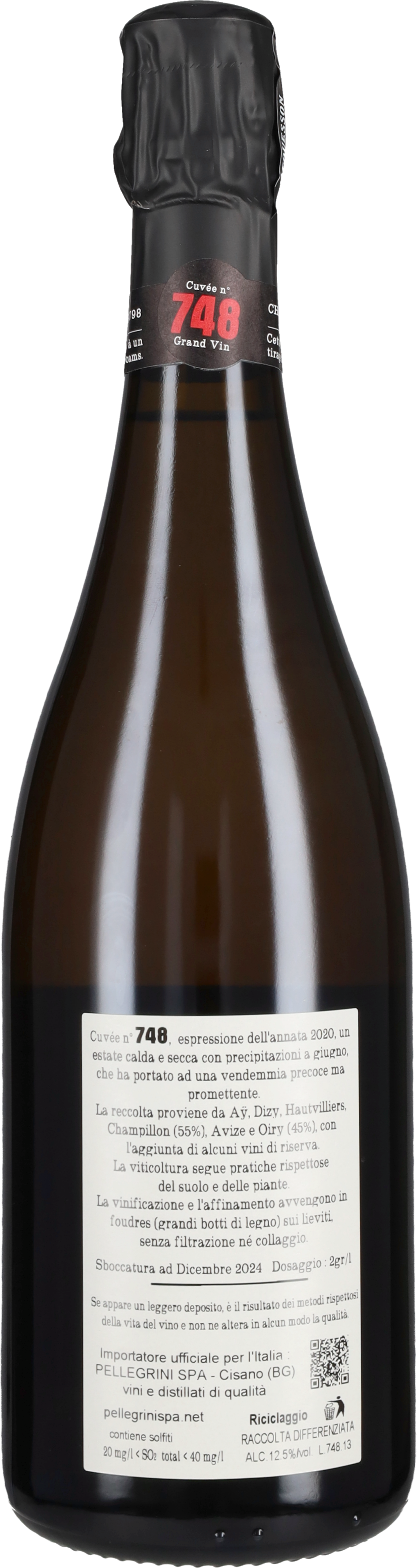 Champagne Extra Brut 'Cuvée 748' Jacquesson