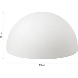 8 seasons design LED-Dekoleuchte Shining Sunrise 50 cm (RGB)