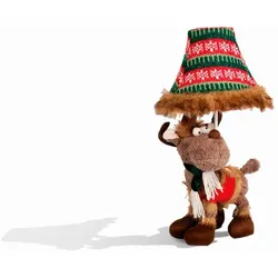 Happy Lamps LED-Tischleuchte Rudi das Rentier Stoff
