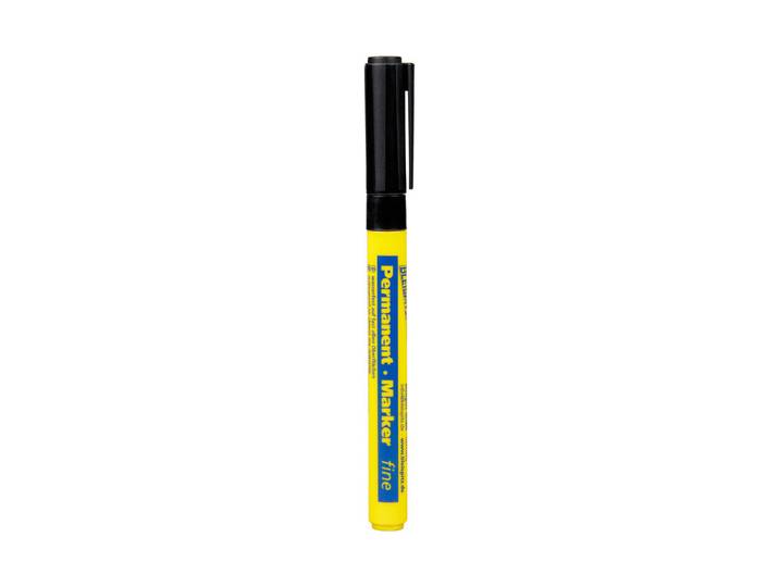 Bleispitz Permanentmarker Schwarz Feine Spitze