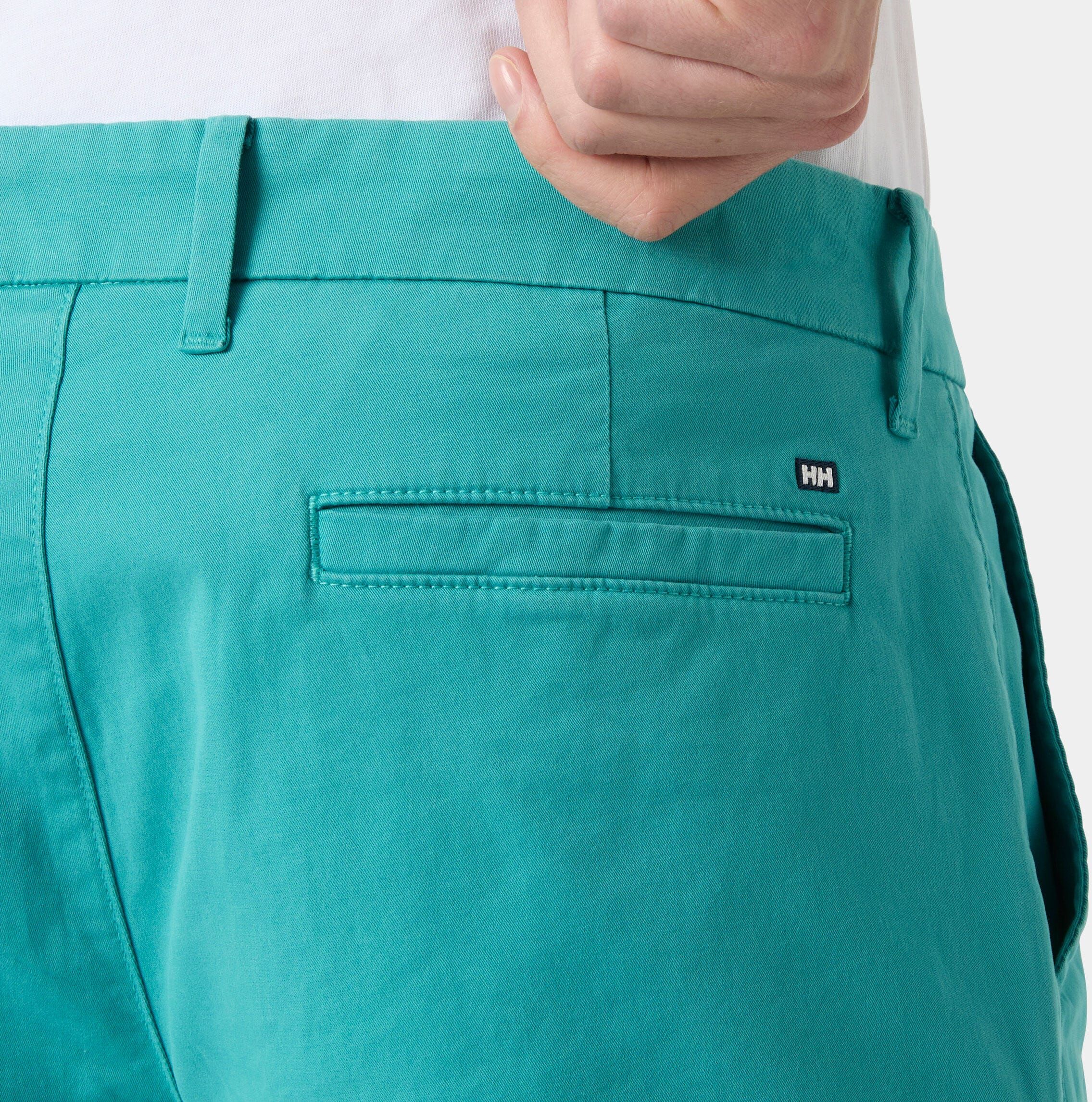 Helly Hansen Men's Bryggen Chino Shorts - Green - 33