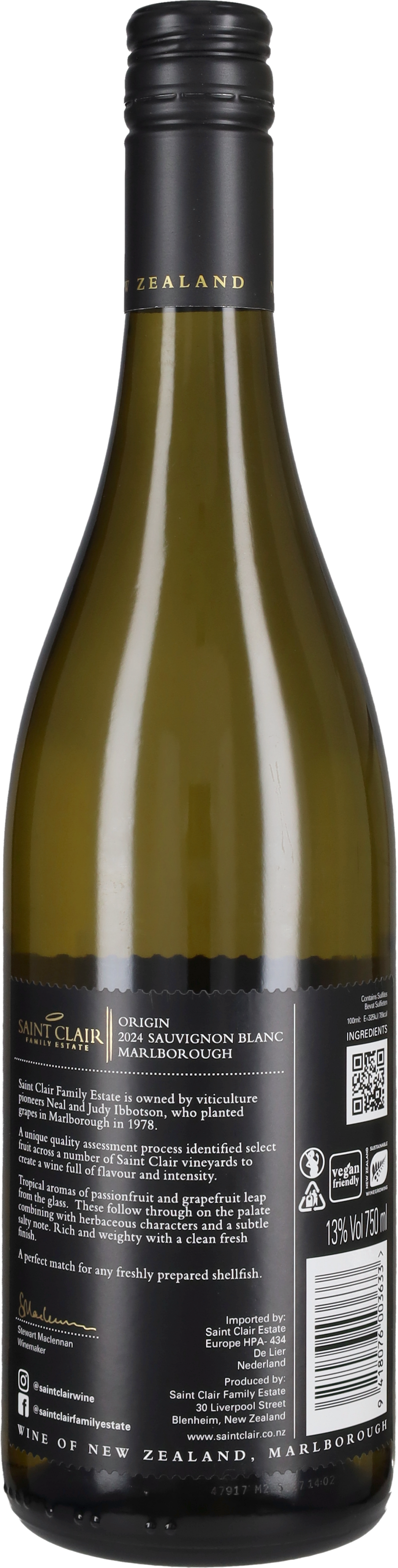 Sauvignon 'Origin' Saint Clair 2024