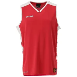 Spalding, Herren, Sportshirt, Legacy (S), Rot, Weiss
