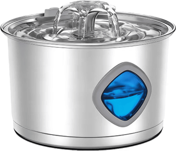Inspire Picks Stainless Steel Automatic Cat Water Fountain Cat Water Fountain With Filter For Cats & Dogs 2.8l Model B