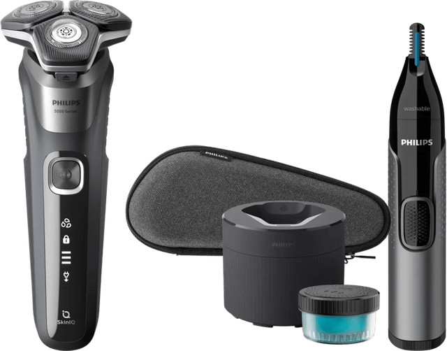 Philips Shaver Series 5000 S5887/50 met Philips Neustrimmer